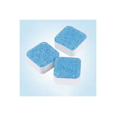 10-Piece Washing Machine Effervescent Cleaner Tablet Set Blue/White