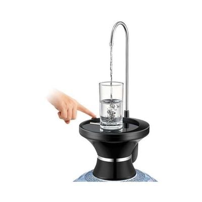 Ezzyso Electric Drinking Water Bottle Pump 2724605218605 Black/Silver