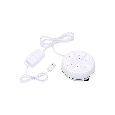 3-In-1 Portable Mini Washing Machine Rotating Turbine Washer 0.31 kg NE-CIN116 White