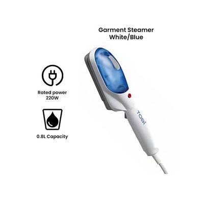 Tobi Hand Held Steamer 0.84 L 220 W 2724297799253 White/Blue