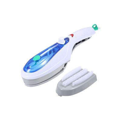 Multi-Functional Detachable Brush Fabric Steamer Electric Iron 0.642 kg 220 W H23113 Blue/White