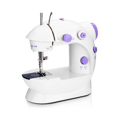 Mini Portable Handheld Sewing Machines Household Multifunctional Clothes Fabrics Electric Sewing Machine WSA2483788 white
