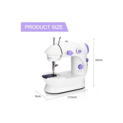 Mini Portable Handheld Sewing Machines Household Multifunctional Clothes Fabrics Electric Sewing Machine WSA2483788 white