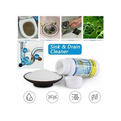 High Efficiency Strong Sewer Sink Cleaner White