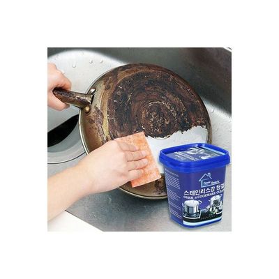 Stainless Steel Kitchenware Stain Dirt Cleaner Blue