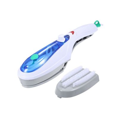 Portable Handheld Electric Steamer With Detachable Brush 850 W H23113GR-EU White/Blue/Grey