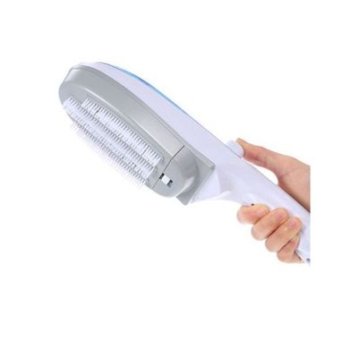 Portable Handheld Electric Steamer With Detachable Brush 850 W H23113GR-US White/Blue/Grey