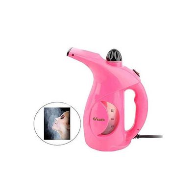 Garment And Face Steamer 200ML 0.2 L 800 W Vruta_Facial_Steamer-21-4-19 Pink/Black