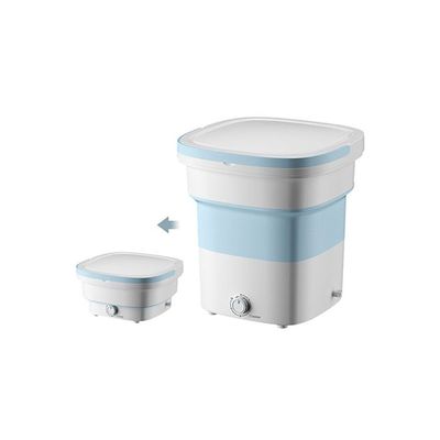 Portable Mini Folding Clothes Washing Machine 1.8 kg 135 W Miniwash110 Blue/White