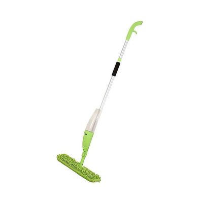 Spray Mop With Microfiber Cleaning Pad Green/White/Silver