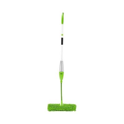 Spray Mop With Microfiber Cleaning Pad Green/White/Silver