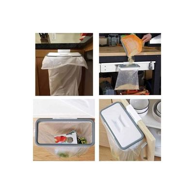 Trash Bag Holder White 5x20centimeter