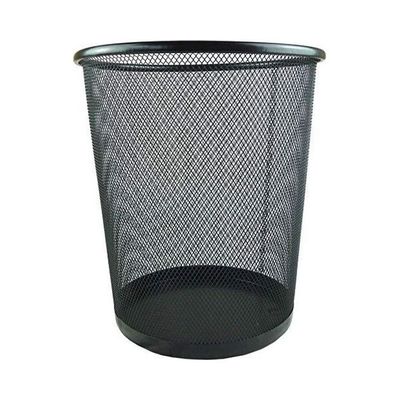 Mesh Trash Can Black 28.5inch