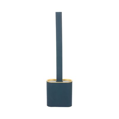 Flat Toilet Brush With Holder Green 36 x 4.80cm