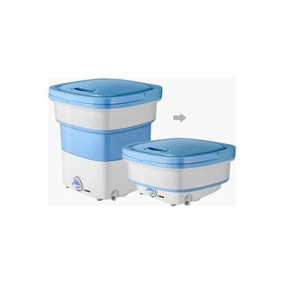 Mini Portable Folding Washing Machine 1.8 kg 135 W WMWB001 White/Blue