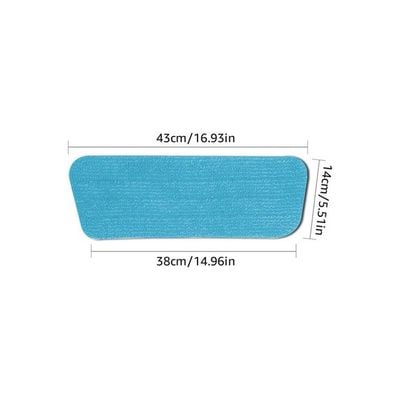 Spray Mop Replacement Head Pad Blue
