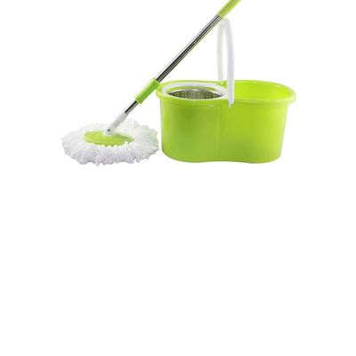 Easy Clean Mop With Bucket Green