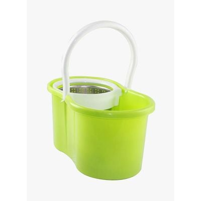 Easy Clean Mop With Bucket Green