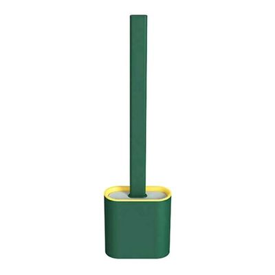 Silicone Toilet Brush With Base Green 3610x10cm