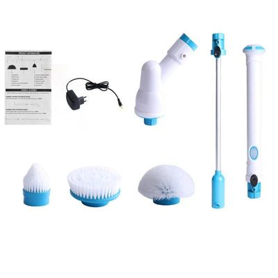 Electric Long Handle Cleaning Brush Set White/Blue 1070 x 120millimeter