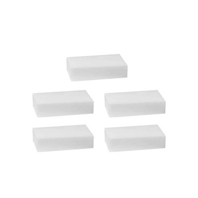 5-Pieces Magic Cleaner Sponge  Set White