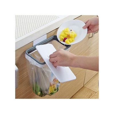 Trash Bag Holder White 25x5.5x17cm