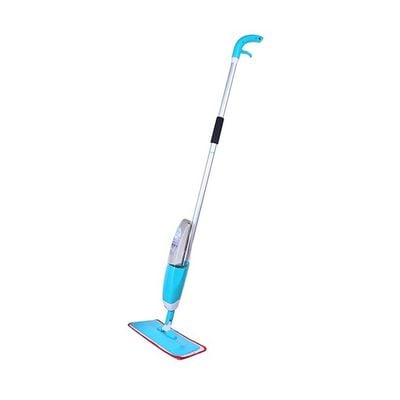 Microfibre Water Spray Flat Mop Blue