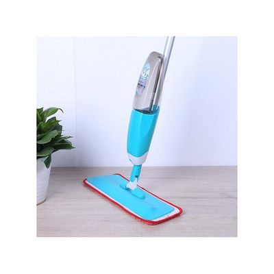 Microfibre Water Spray Flat Mop Blue