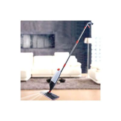 Microfiber Rotating Mop With Spray Silver/White/Black