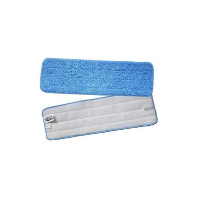5-Piece Mop Replacement Cloth Blue/Grey