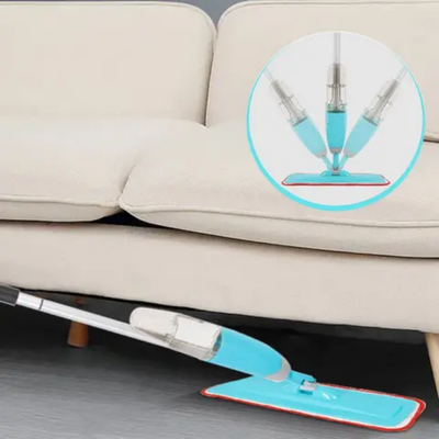 Long Handle Mop Blue/Silver Long Handle Mop Blue/Silver