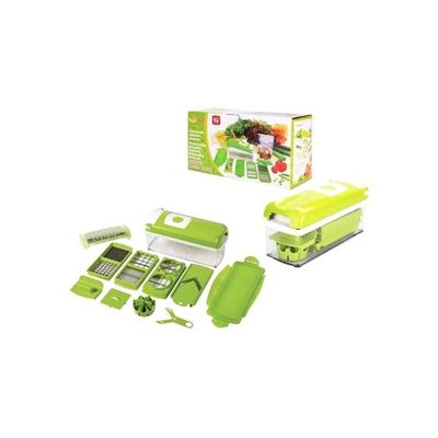 Vegetable And Fruit Cutter Set Green/White