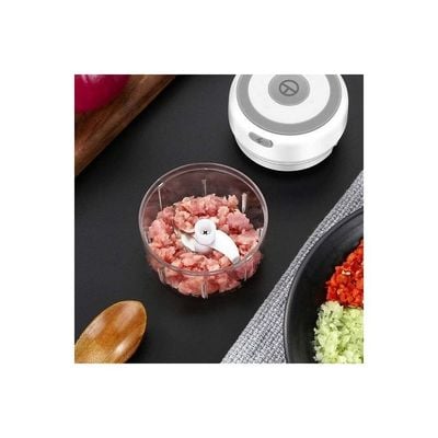 Electric Household Small Meat Grinder Multicolour