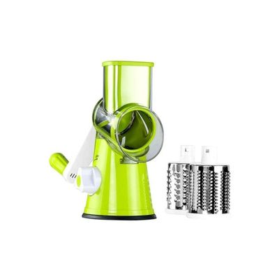 Manual Vegetable Cutter Green/White/Silver 26x11.5x24cm