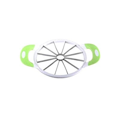 Multi-Functional Round Divider Watermelon Cutter White/Green 40 x 27centimeter