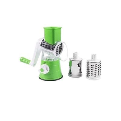 Round Mandolin Vegetable Cutter Green