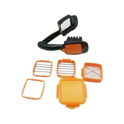 Multifunctional Cutter Orange/Black/Silver 20x20x20centimeter