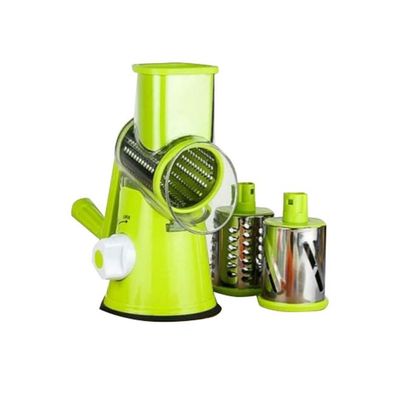 Cheese Grater,Slicer For Fruit,Vegetables,Nuts Green 25.48 X 11.99 X23.29cm