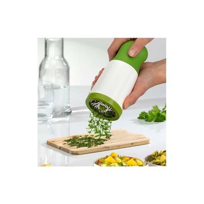 Plastic Vegetable Cutter White/Green 8centimeter