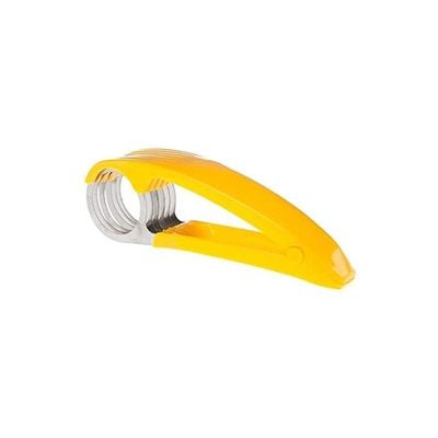 Stainless Steel Vegetable Cutter Yellow/Silver 17.8centimeter