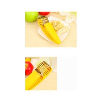 Stainless Steel Vegetable Cutter Yellow/Silver 17.8centimeter