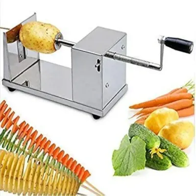 Chips Twister And Vegetable Cutter Silver/Black