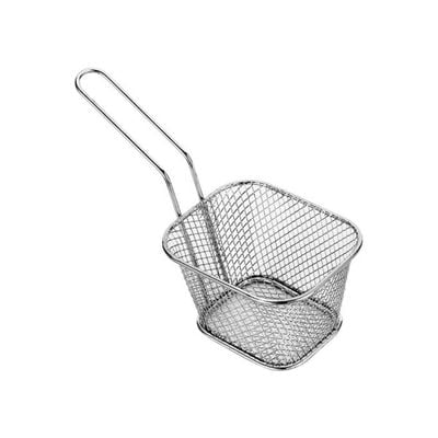 Stainless Steel Frying Basket Silver