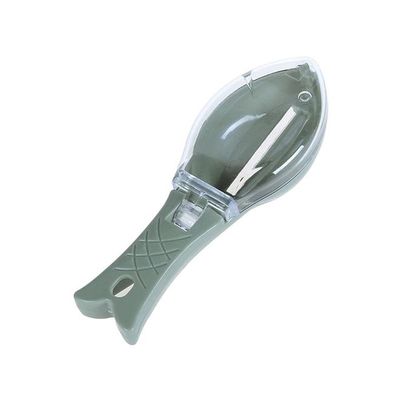 Fish Peeler Brush Green 16 x 4.5 x 5.5centimeter