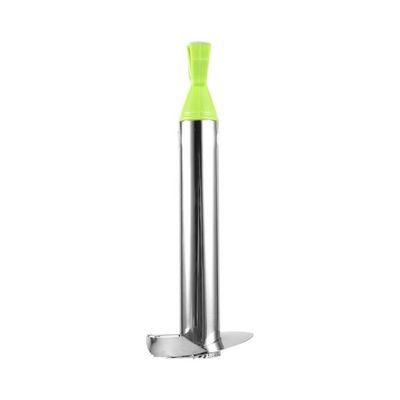 Stainless Steel Pineapple Slicer Silver/Green 245x83.7 x83.7millimeter