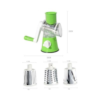 Multi-Function Rotary Grater  Vegetable Cutter multicolour 0.64kg