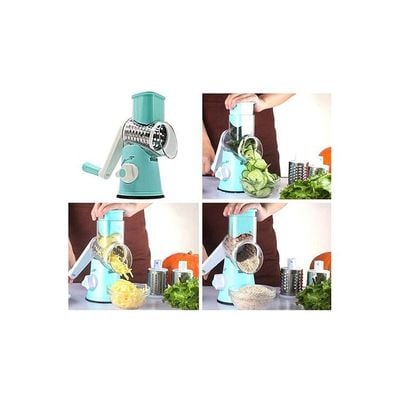 Multifunctional Manual Vegetable Cutter Light Green/Silver 0.95kg