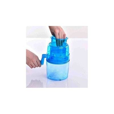 Manual Ice Crusher blue 21centimeter