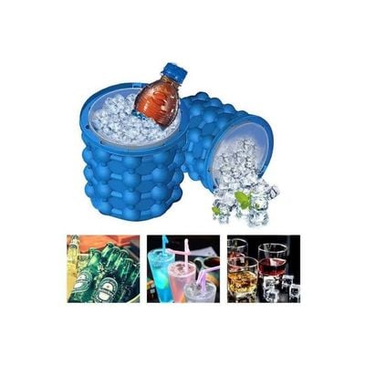 Ice Cube Bucket Blue