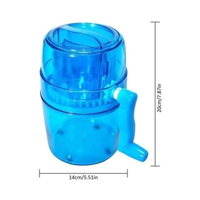 Manual  Ice Crusher Machine Blue 580g